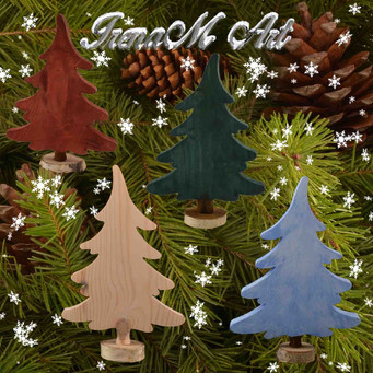 Ръчно изработени изделия от дърво Коледа и Нова година  Ръчно изработени сувенири от дърво Сувенир Пухкава елха